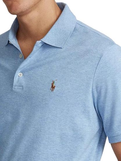Polo Ralkhjgph Lauren Men's Custom Slim Fit Iconic Mesh Polo