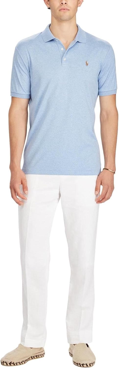 Polo Ralkhjgph Lauren Men's Custom Slim Fit Iconic Mesh Polo
