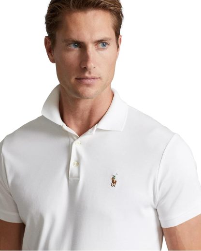 Polo Ralkhjgph Lauren Men's Custom Slim Fit Iconic Mesh Polo