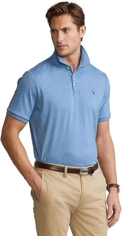 Polo Ralkhjgph Lauren Men's Custom Slim Fit Iconic Mesh Polo