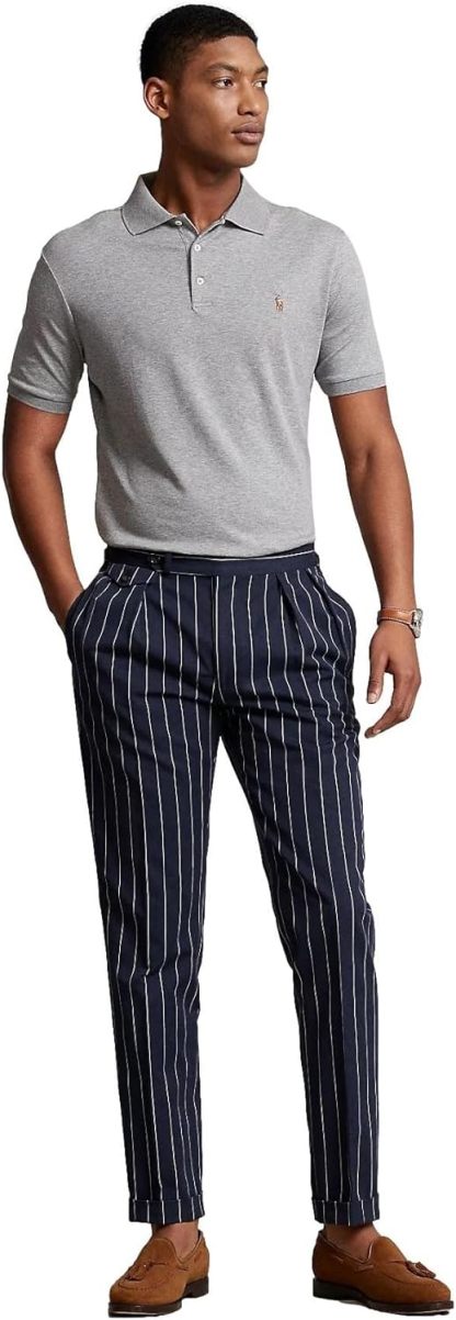 Polo Ralkhjgph Lauren Men's Custom Slim Fit Iconic Mesh Polo