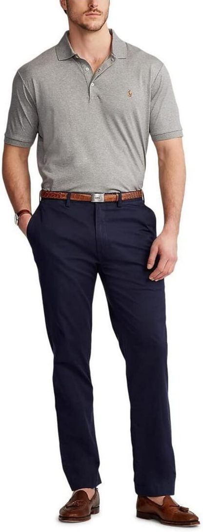 Polo Ralkhjgph Lauren Men's Custom Slim Fit Iconic Mesh Polo