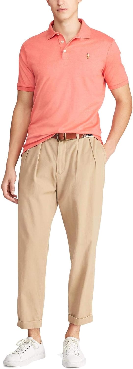 Polo Ralkhjgph Lauren Men's Custom Slim Fit Iconic Mesh Polo