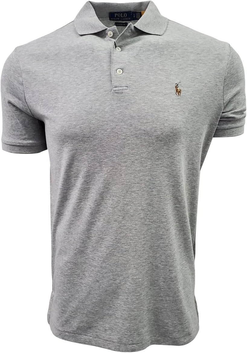 Polo Ralkhjgph Lauren Men's Custom Slim Fit Iconic Mesh Polo