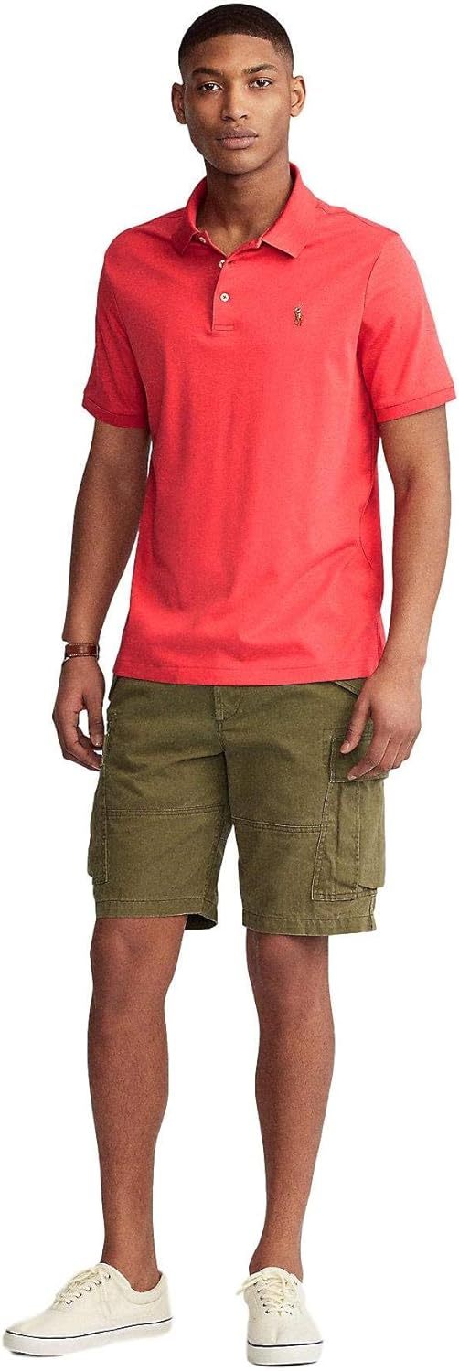 Polo Ralkhjgph Lauren Men's Custom Slim Fit Iconic Mesh Polo