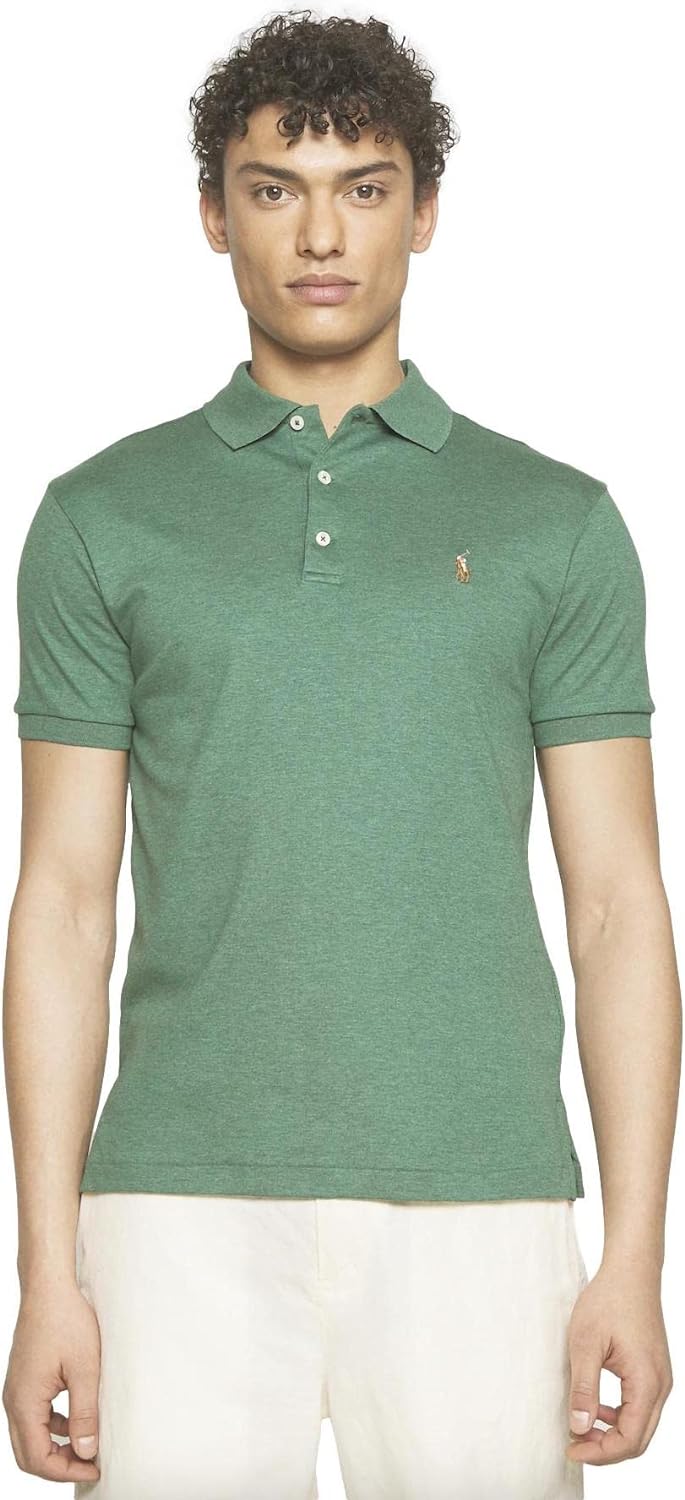 Polo Ralkhjgph Lauren Men's Custom Slim Fit Iconic Mesh Polo