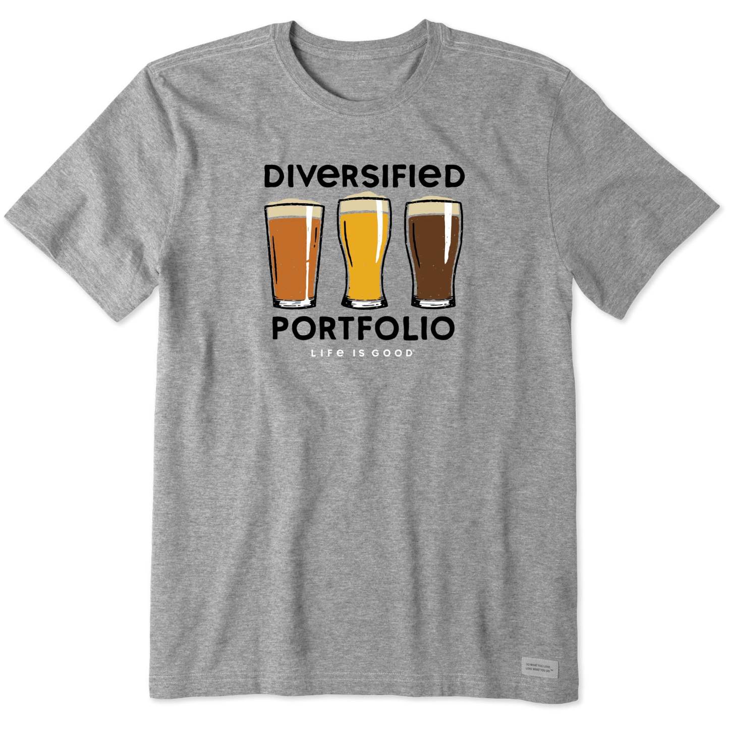 Men's Diversified Portfolio Beer Short Sleeve Tee