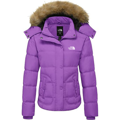 2024 TNF®- Women's Hooded Winter Coat Thicken Quilted Puffer Jacket Warm Parka