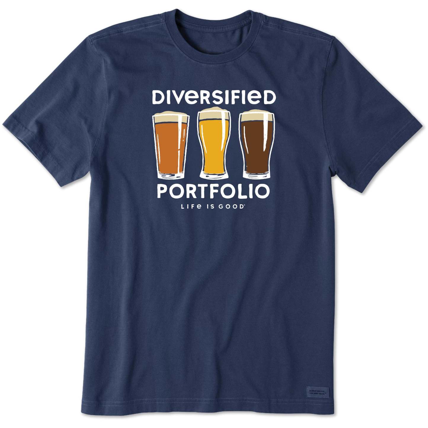Men's Diversified Portfolio Beer Short Sleeve Tee