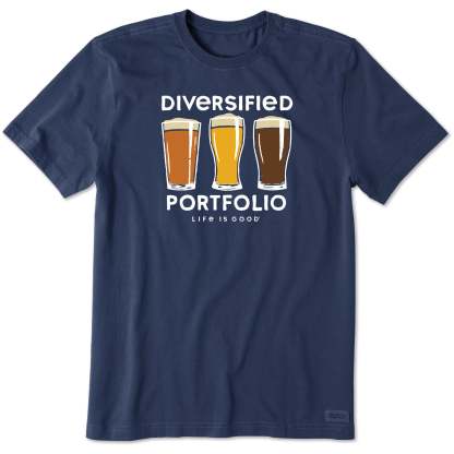 Men's Diversified Portfolio Beer Short Sleeve Tee
