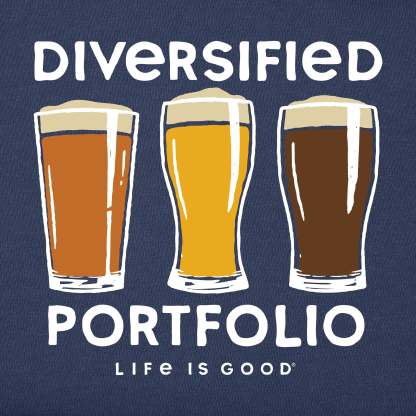 Men's Diversified Portfolio Beer Short Sleeve Tee