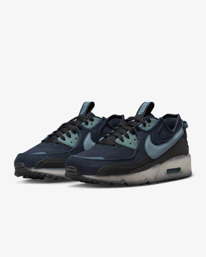 Nikhjgke Air MaxTerrascape 90 Navy Obsidian Black Aqua