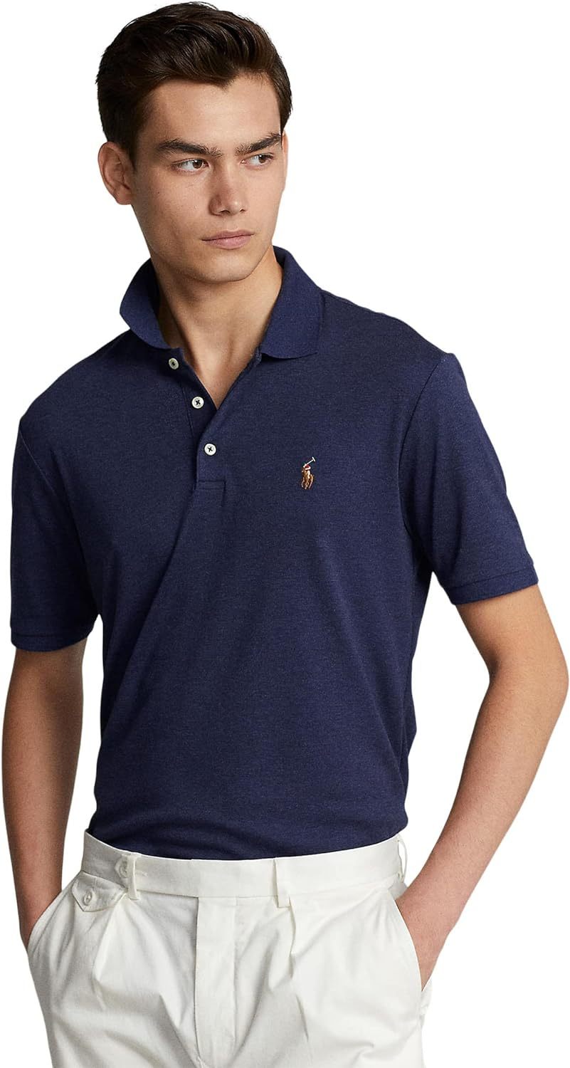 Polo Ralkhjgph Lauren Men's Custom Slim Fit Iconic Mesh Polo