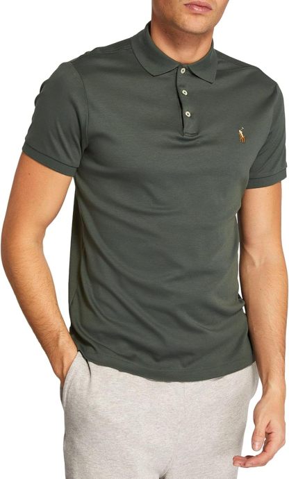 Polo Ralkhjgph Lauren Men's Custom Slim Fit Iconic Mesh Polo