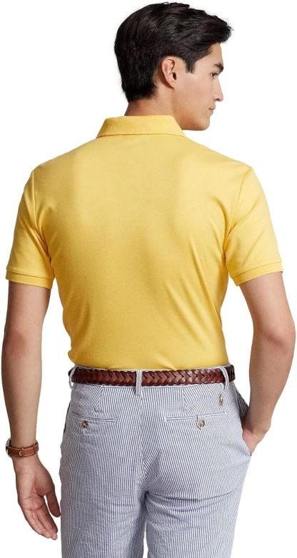 Polo Ralkhjgph Lauren Men's Custom Slim Fit Iconic Mesh Polo