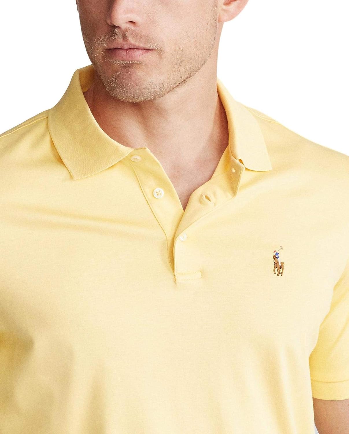 Polo Ralkhjgph Lauren Men's Custom Slim Fit Iconic Mesh Polo