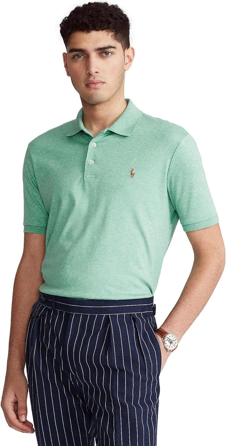 Polo Ralkhjgph Lauren Men's Custom Slim Fit Iconic Mesh Polo