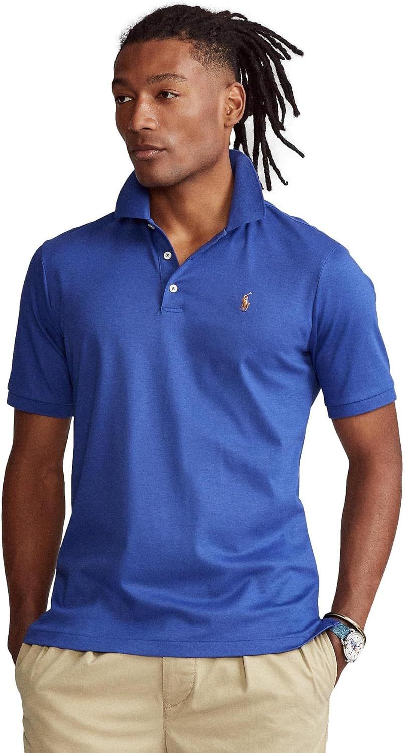 Polo Ralkhjgph Lauren Men's Custom Slim Fit Iconic Mesh Polo
