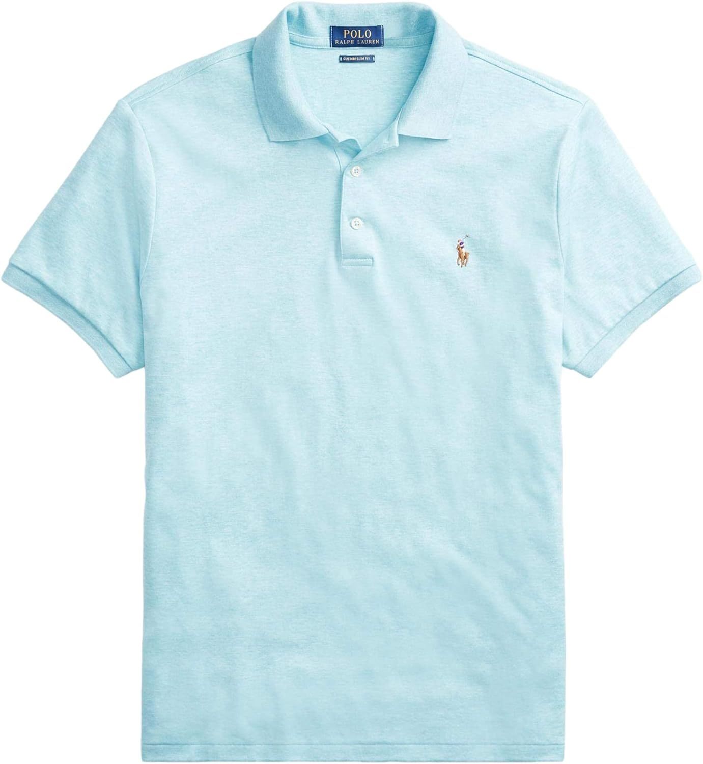 Polo Ralkhjgph Lauren Men's Custom Slim Fit Iconic Mesh Polo