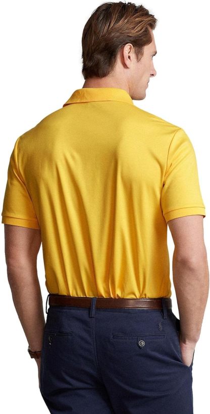 Polo Ralkhjgph Lauren Men's Custom Slim Fit Iconic Mesh Polo