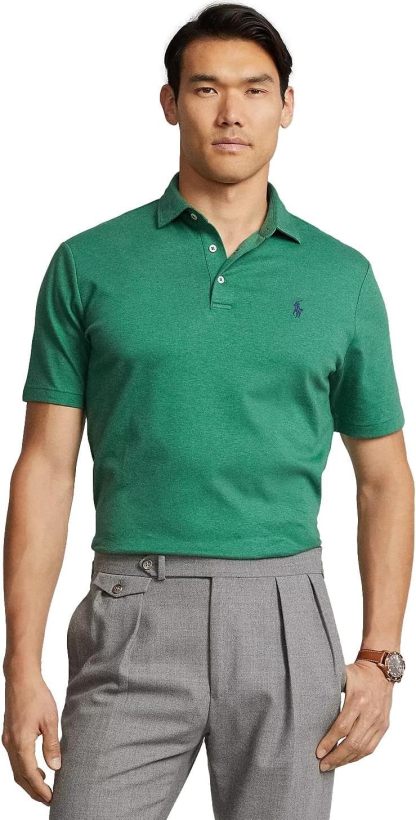 Polo Ralkhjgph Lauren Men's Custom Slim Fit Iconic Mesh Polo