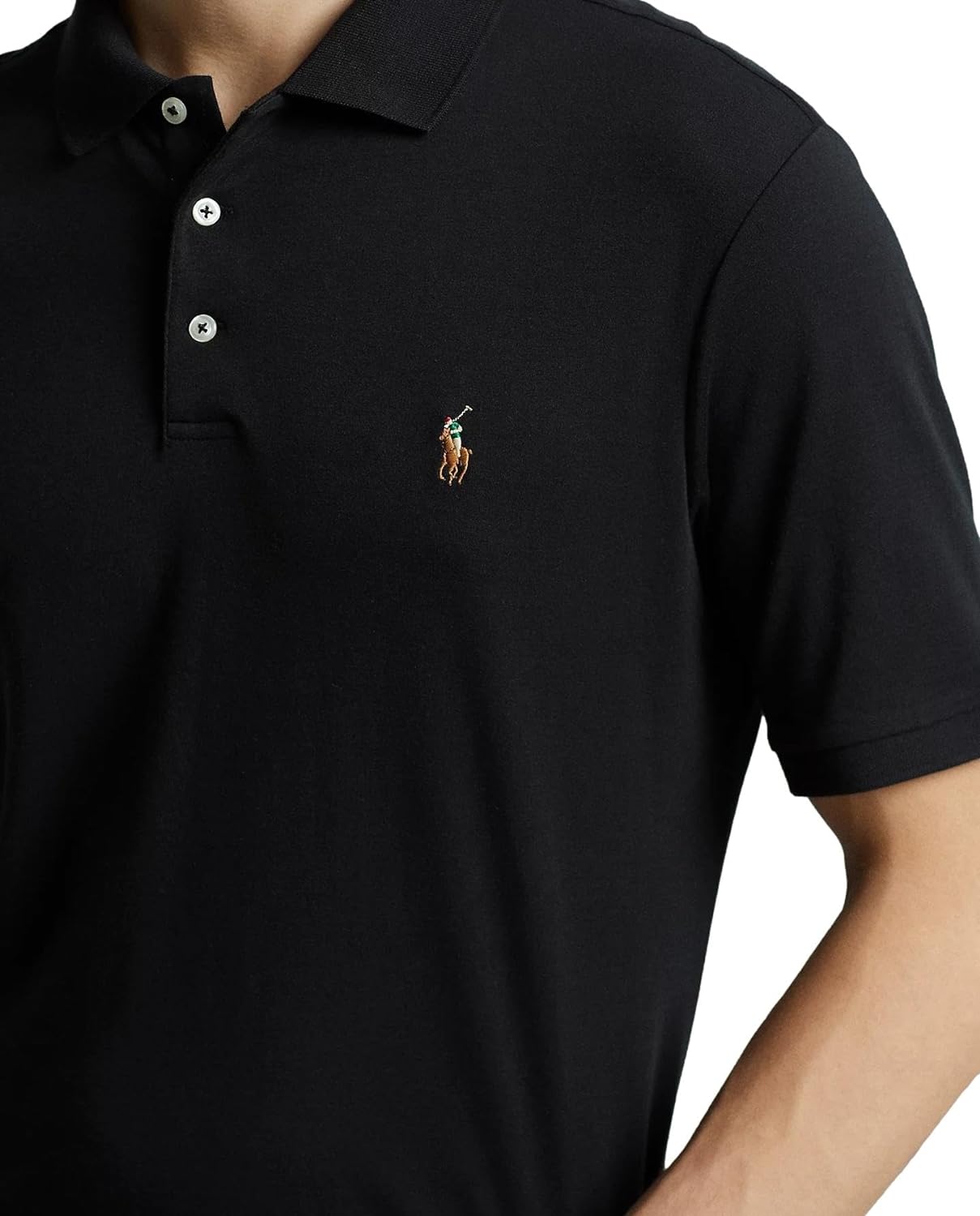 Polo Ralkhjgph Lauren Men's Custom Slim Fit Iconic Mesh Polo