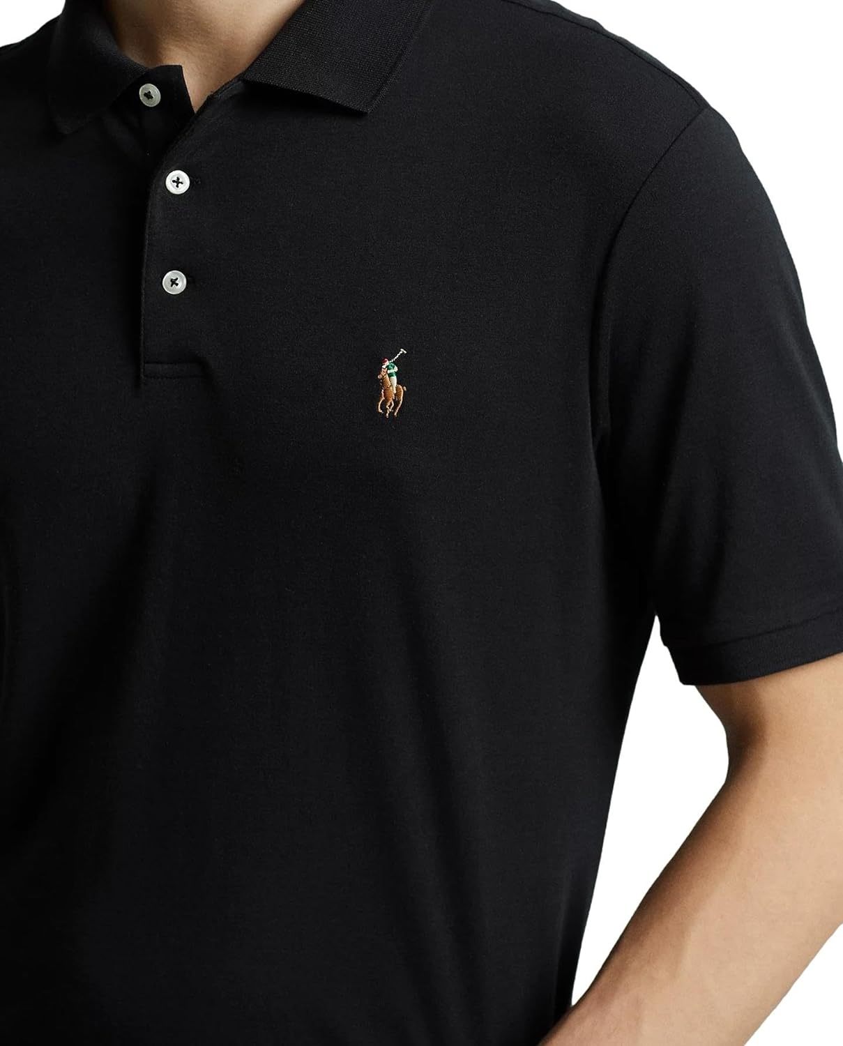 Polo Ralkhjgph Lauren Men's Custom Slim Fit Iconic Mesh Polo