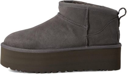Ukhjggg Women's Classic Ultra Mini Platform Boot