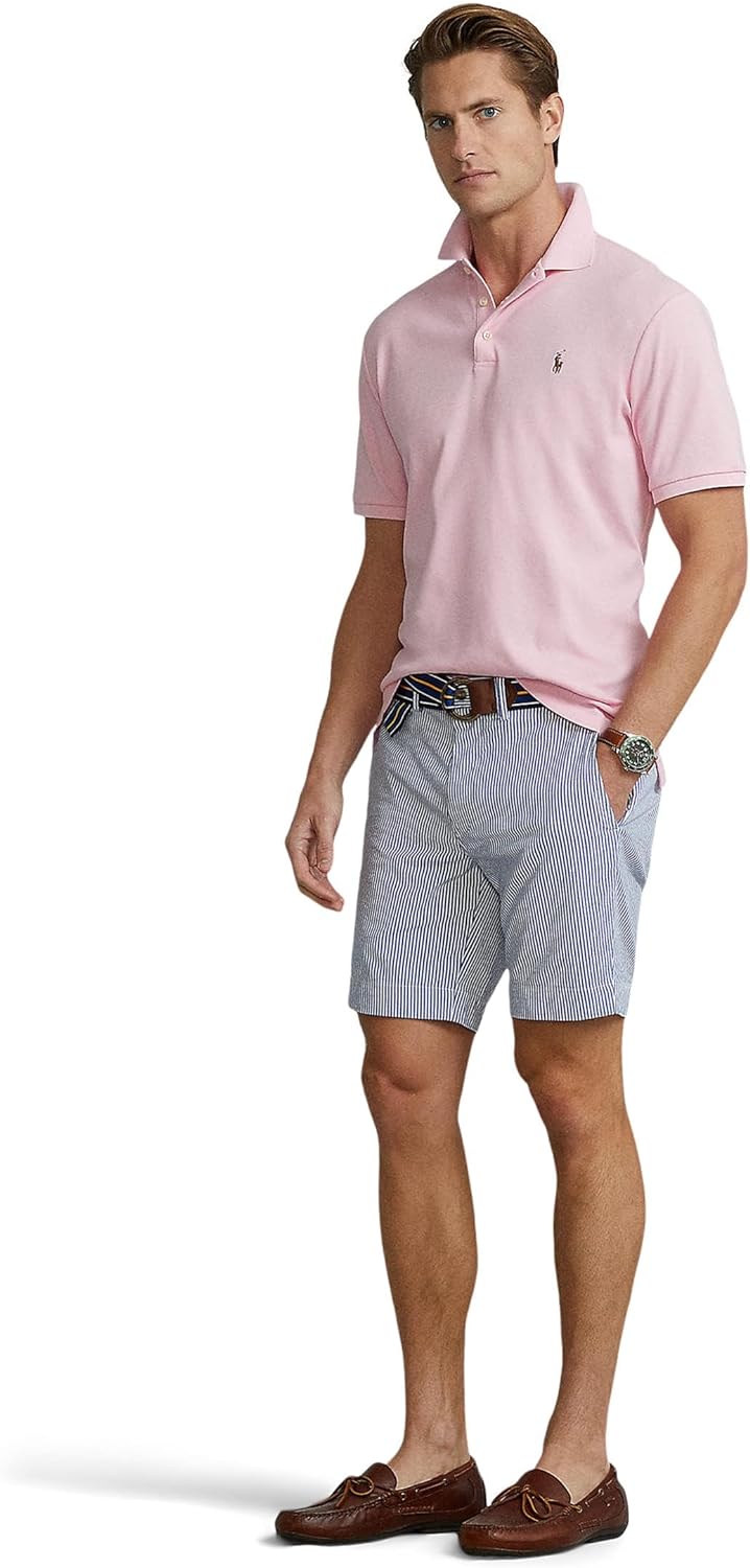 Polo Ralkhjgph Lauren Men's Custom Slim Fit Iconic Mesh Polo
