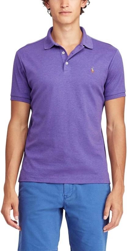 Polo Ralkhjgph Lauren Men's Custom Slim Fit Iconic Mesh Polo
