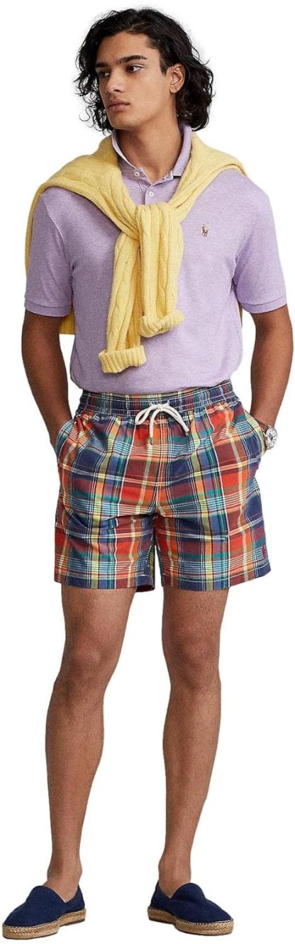 Polo Ralkhjgph Lauren Men's Custom Slim Fit Iconic Mesh Polo