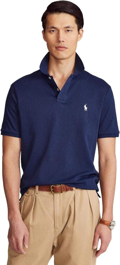 Polo Ralkhjgph Lauren Men's Custom Slim Fit Iconic Mesh Polo