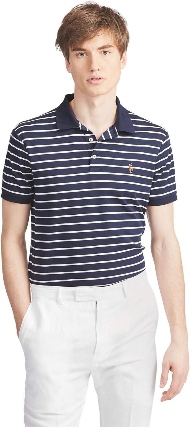 Polo Ralkhjgph Lauren Men's Custom Slim Fit Iconic Mesh Polo