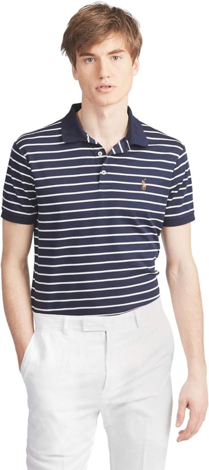 Polo Ralkhjgph Lauren Men's Custom Slim Fit Iconic Mesh Polo