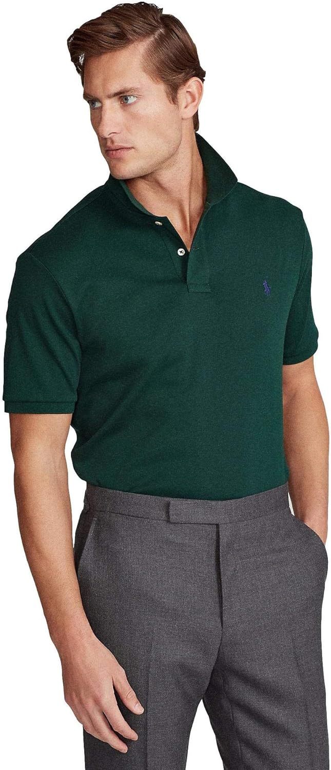 Polo Ralkhjgph Lauren Men's Custom Slim Fit Iconic Mesh Polo