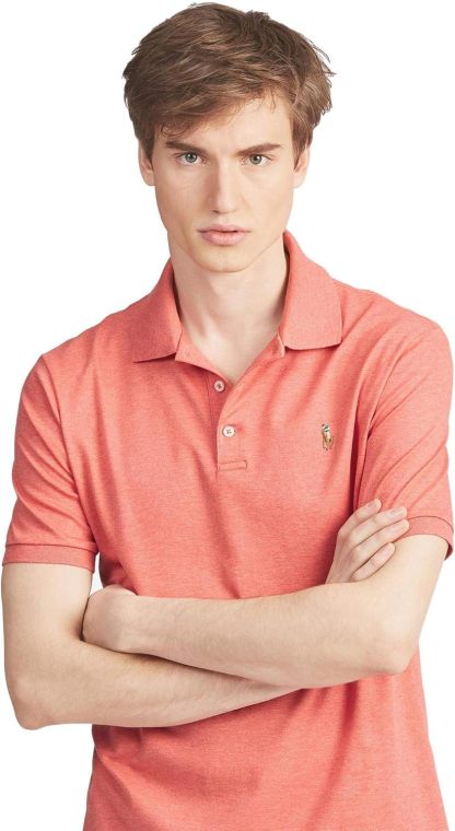 Polo Ralkhjgph Lauren Men's Custom Slim Fit Iconic Mesh Polo