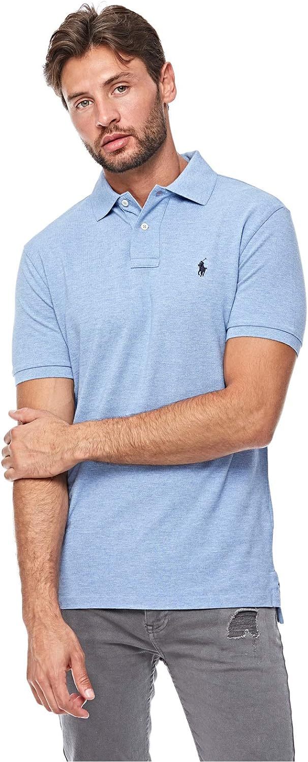 Polo Ralkhjgph Lauren Men's Custom Slim Fit Iconic Mesh Polo