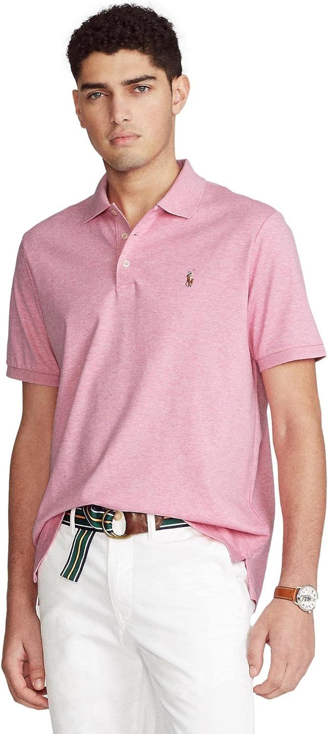 Polo Ralkhjgph Lauren Men's Custom Slim Fit Iconic Mesh Polo
