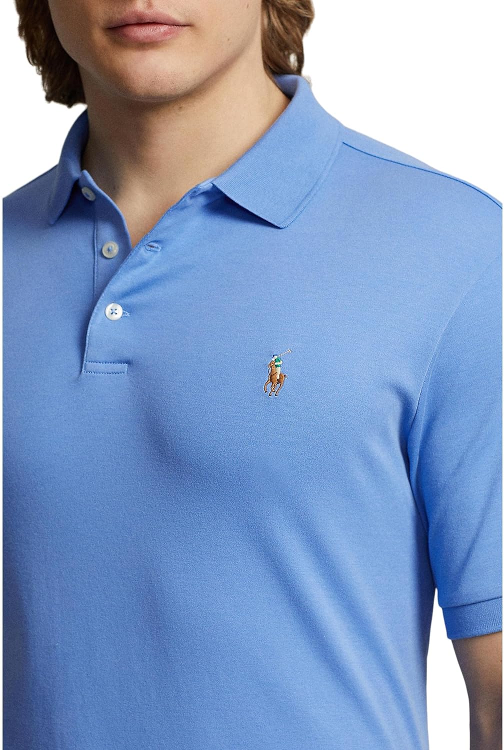 Polo Ralkhjgph Lauren Men's Custom Slim Fit Iconic Mesh Polo