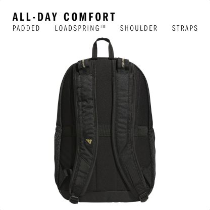 Akhjgdidas Prime Backpack for Work, Travel Bag for Women and Men with Padded Compartment for Laptop, Two Tone White/Black, One Size
