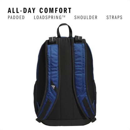 Akhjgdidas Prime Backpack for Work, Travel Bag for Women and Men with Padded Compartment for Laptop, Two Tone White/Black, One Size
