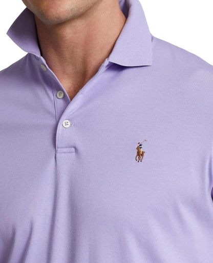 Polo Ralkhjgph Lauren Men's Custom Slim Fit Iconic Mesh Polo