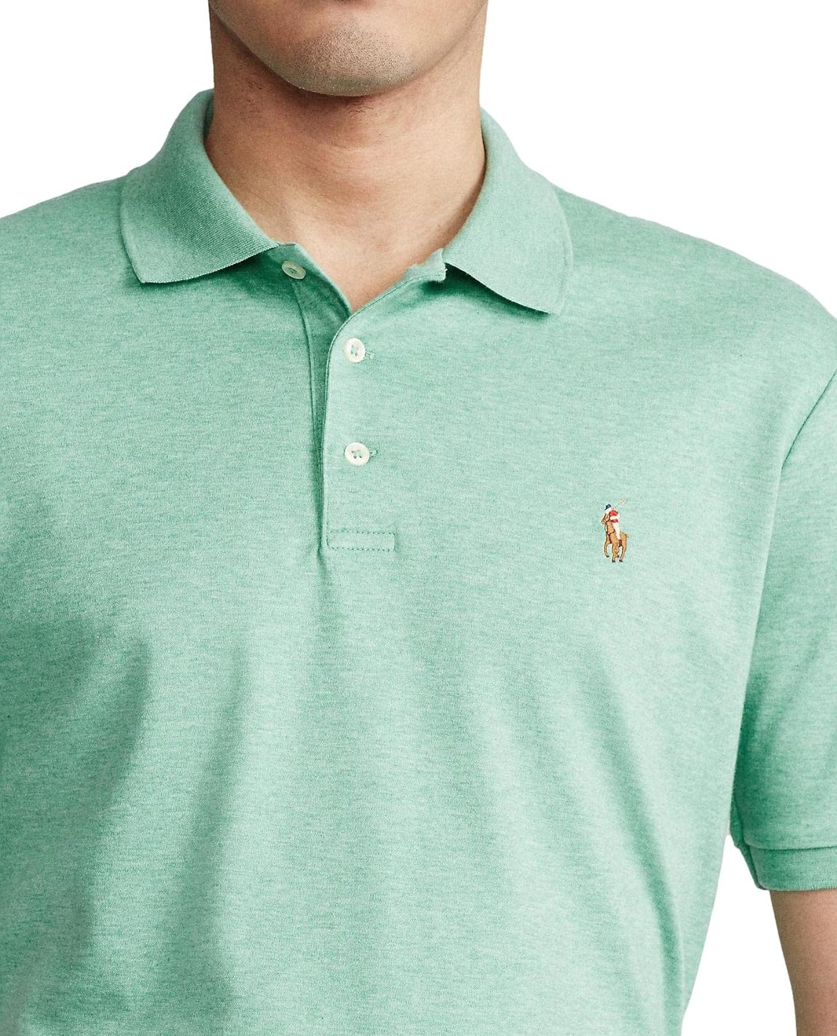 Polo Ralkhjgph Lauren Men's Custom Slim Fit Iconic Mesh Polo