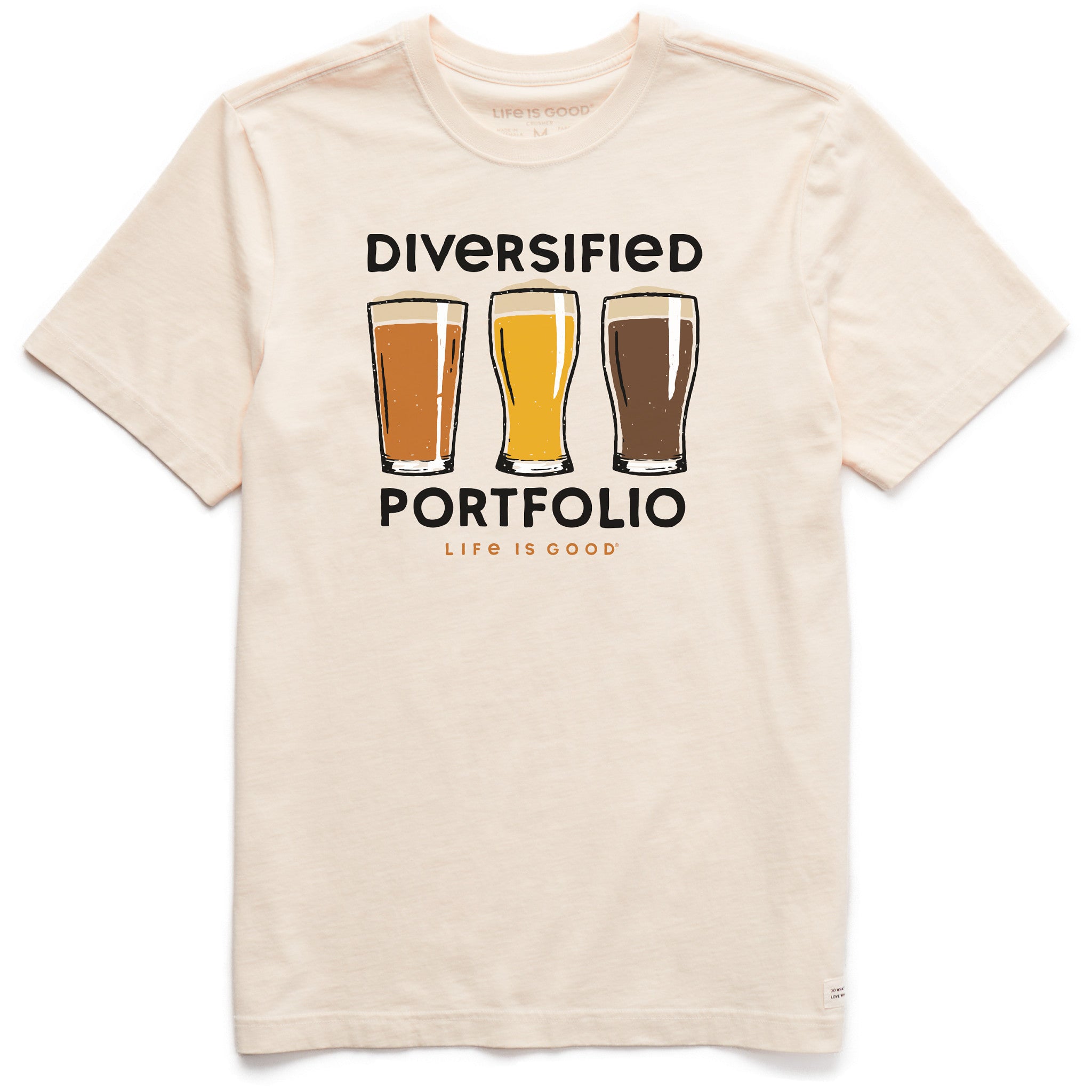 Men's Diversified Portfolio Beer Short Sleeve Tee