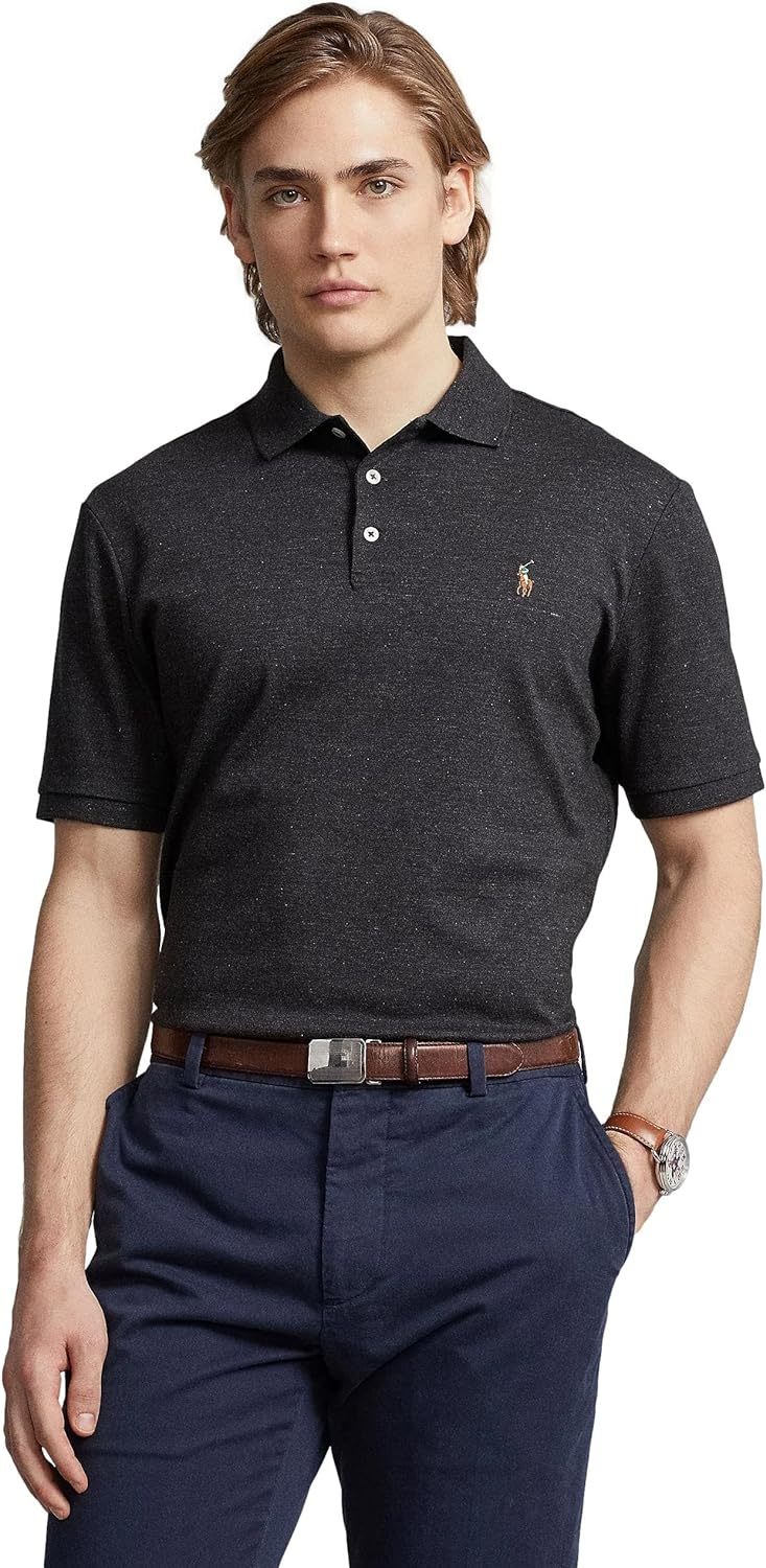 Polo Ralkhjgph Lauren Men's Custom Slim Fit Iconic Mesh Polo