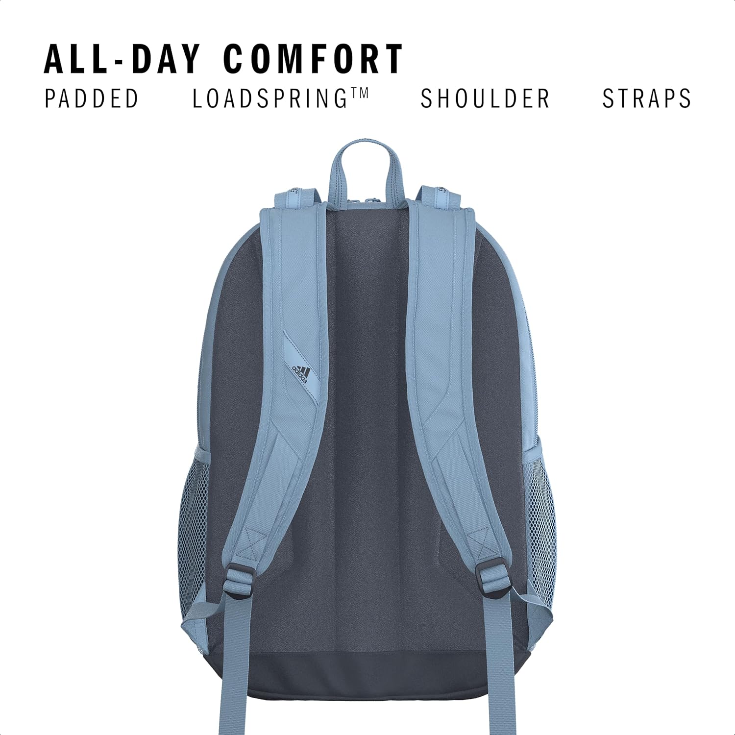 Akhjgdidas Prime Backpack for Work, Travel Bag for Women and Men with Padded Compartment for Laptop, Two Tone White/Black, One Size