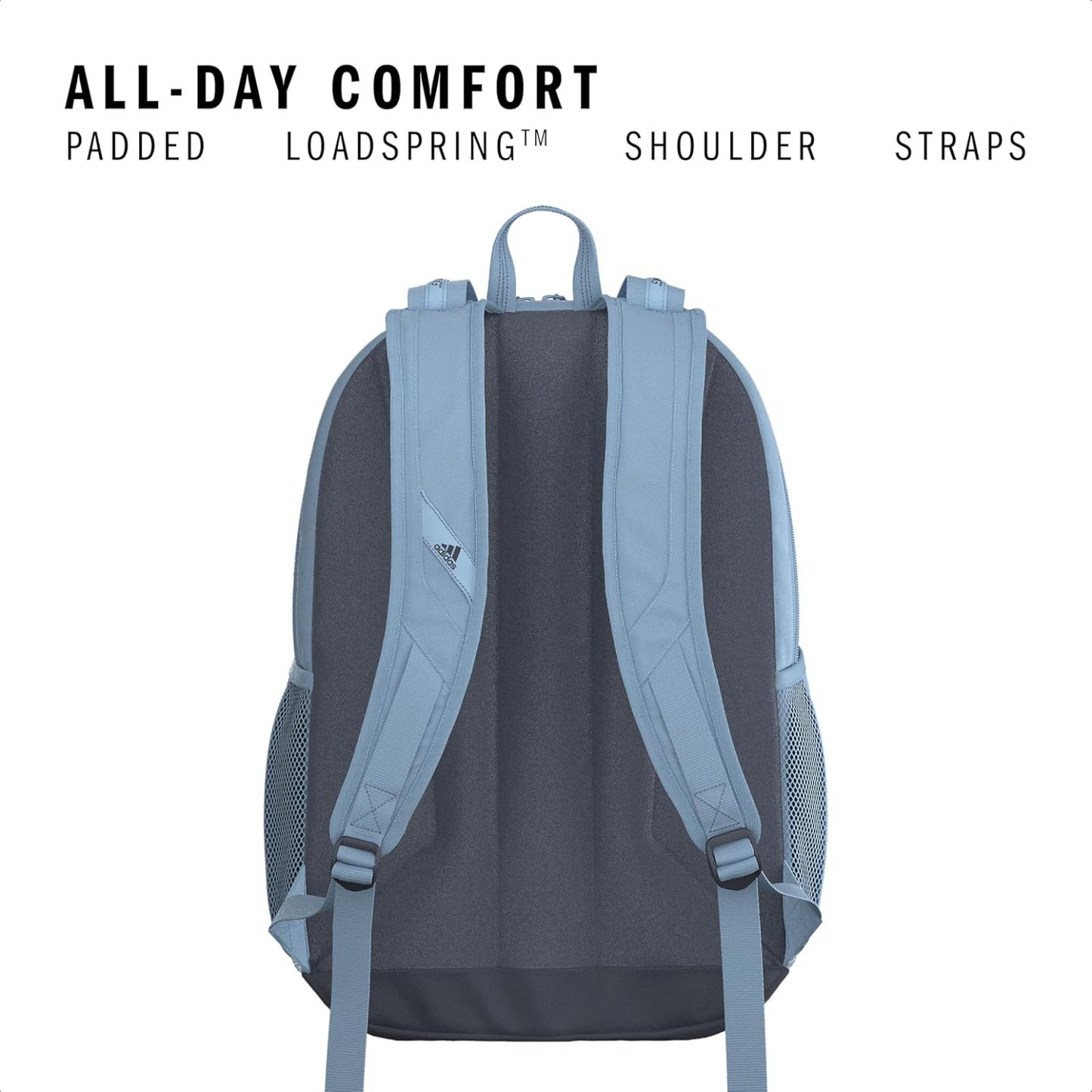 Akhjgdidas Prime Backpack for Work, Travel Bag for Women and Men with Padded Compartment for Laptop, Two Tone White/Black, One Size