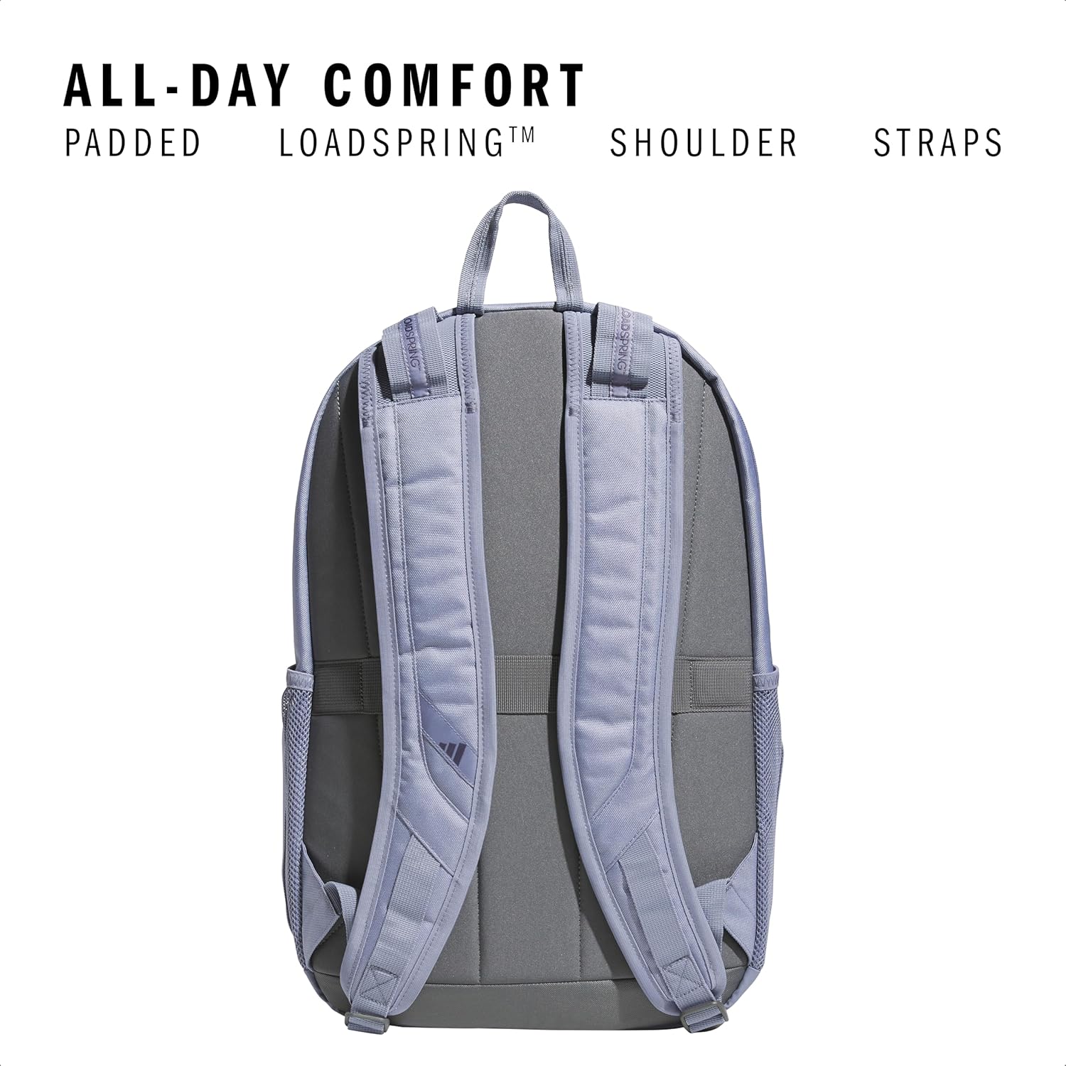 Akhjgdidas Prime Backpack for Work, Travel Bag for Women and Men with Padded Compartment for Laptop, Two Tone White/Black, One Size