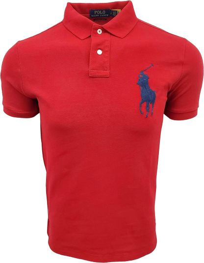 Polo Ralkhjgph Lauren Men's Custom Slim Fit Iconic Mesh Polo