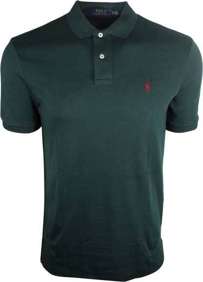 Polo Ralkhjgph Lauren Men's Custom Slim Fit Iconic Mesh Polo